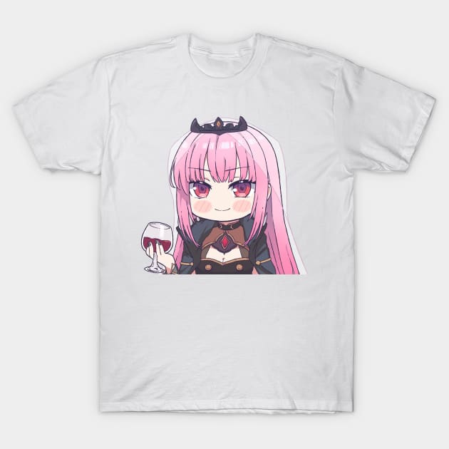 Mori Calliope Chibi T-Shirt by Kent